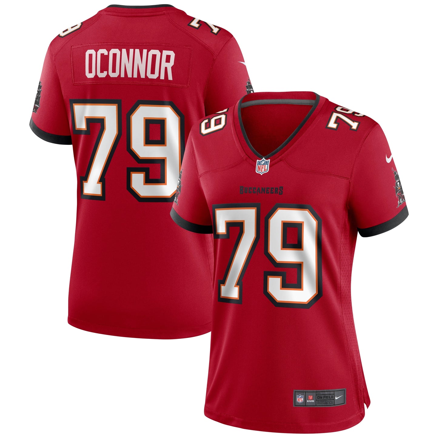 Women's Nike Patrick O'Connor Red Tampa Bay Buccaneers Game Jersey