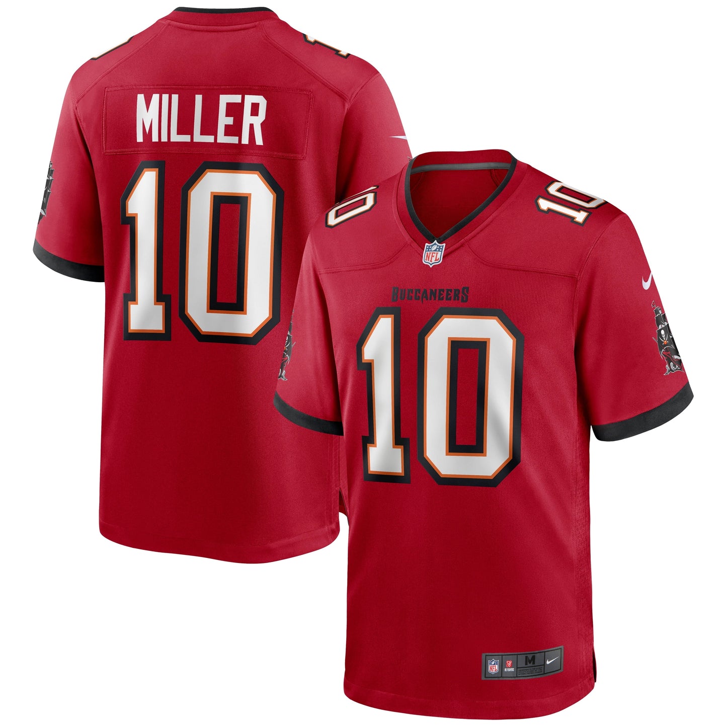 Men's Nike Scotty Miller Red Tampa Bay Buccaneers Game Jersey