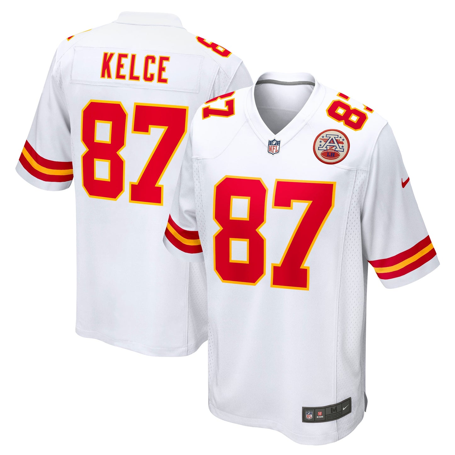 Travis Kelce Kansas City Chiefs Nike Player Game Jersey - White
