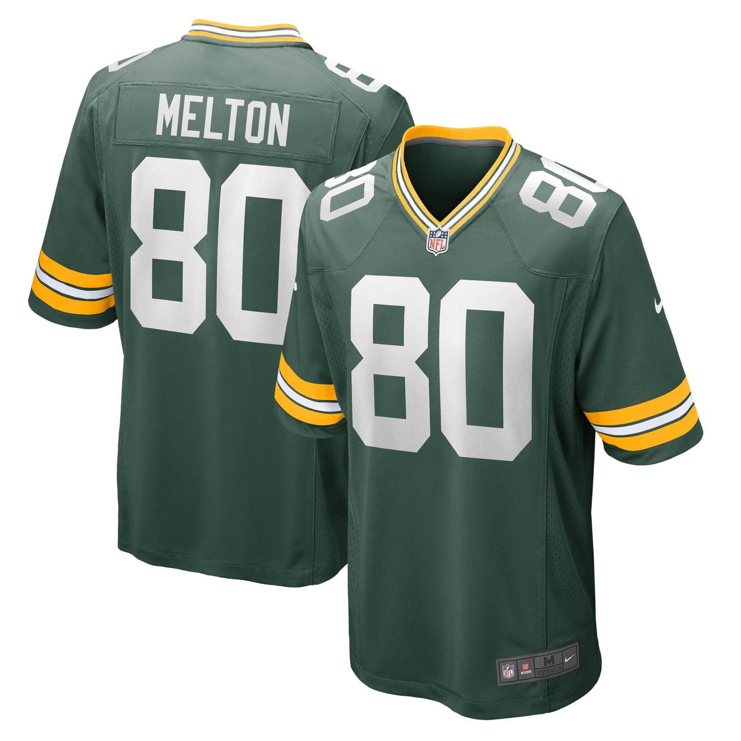 Bo Melton Green Bay Packers Nike Home Game Player Jersey - Green