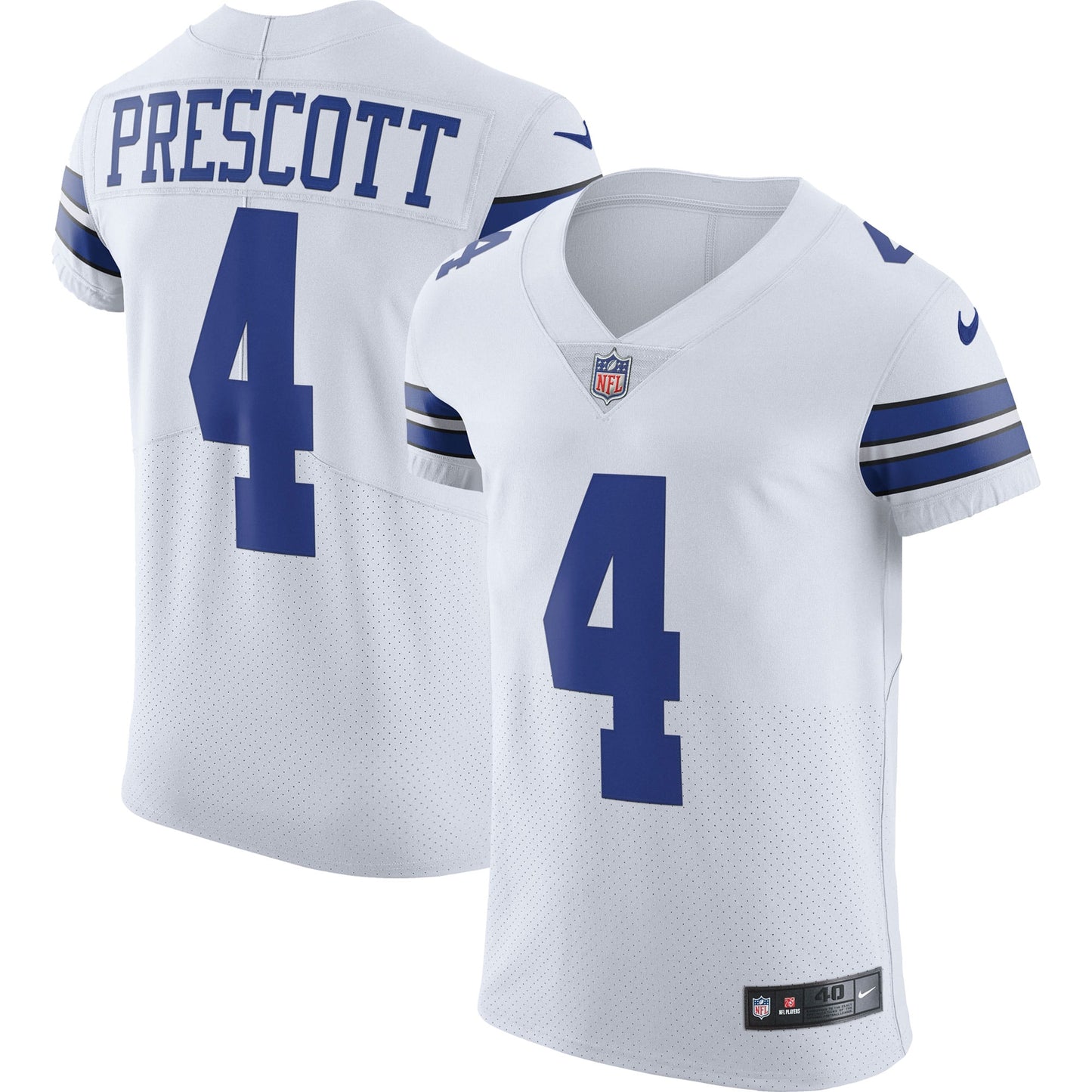Dak Prescott Dallas Cowboys Nike Vapor Elite Player Jersey - White