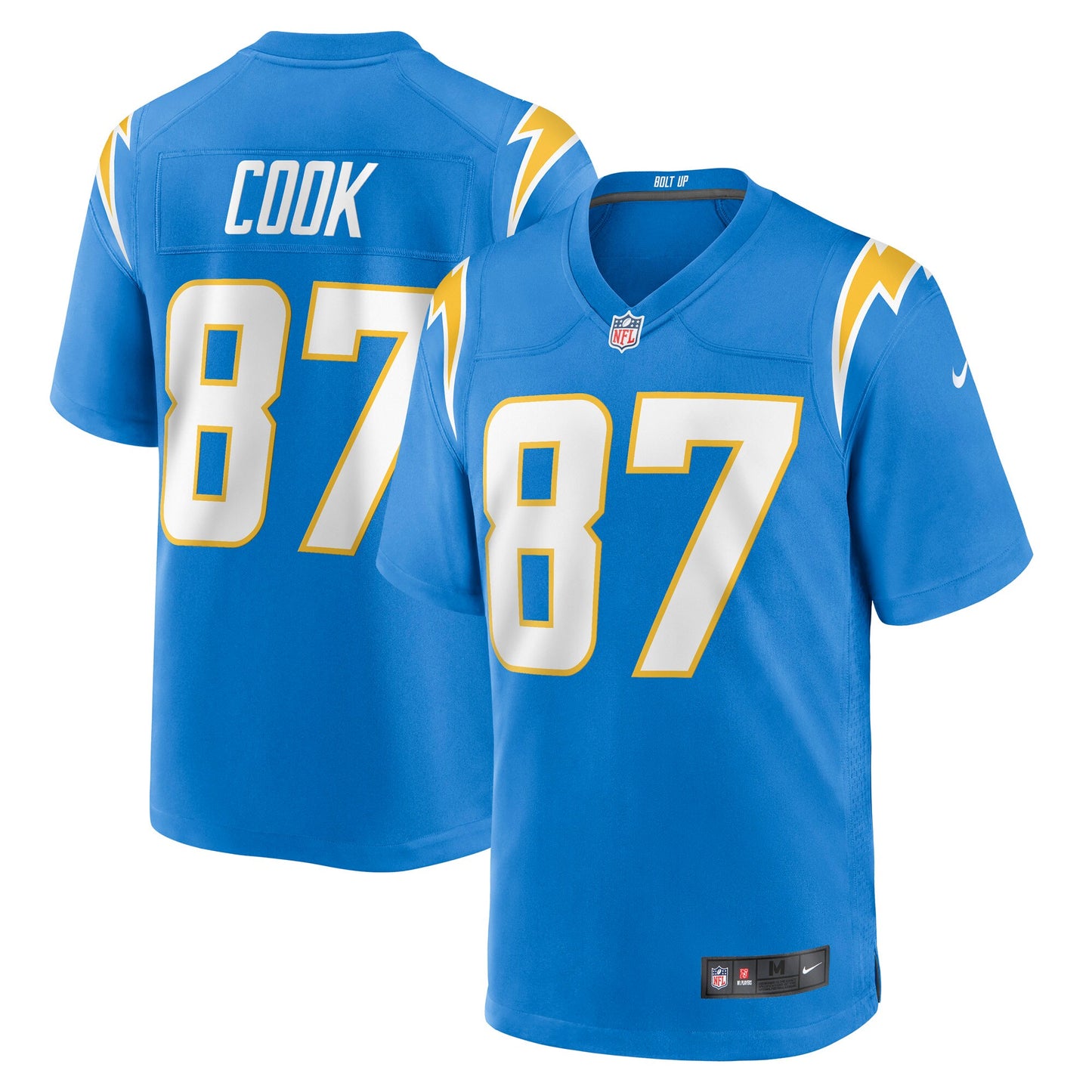 Jared Cook Los Angeles Chargers Nike Game Player Jersey - Powder Blue