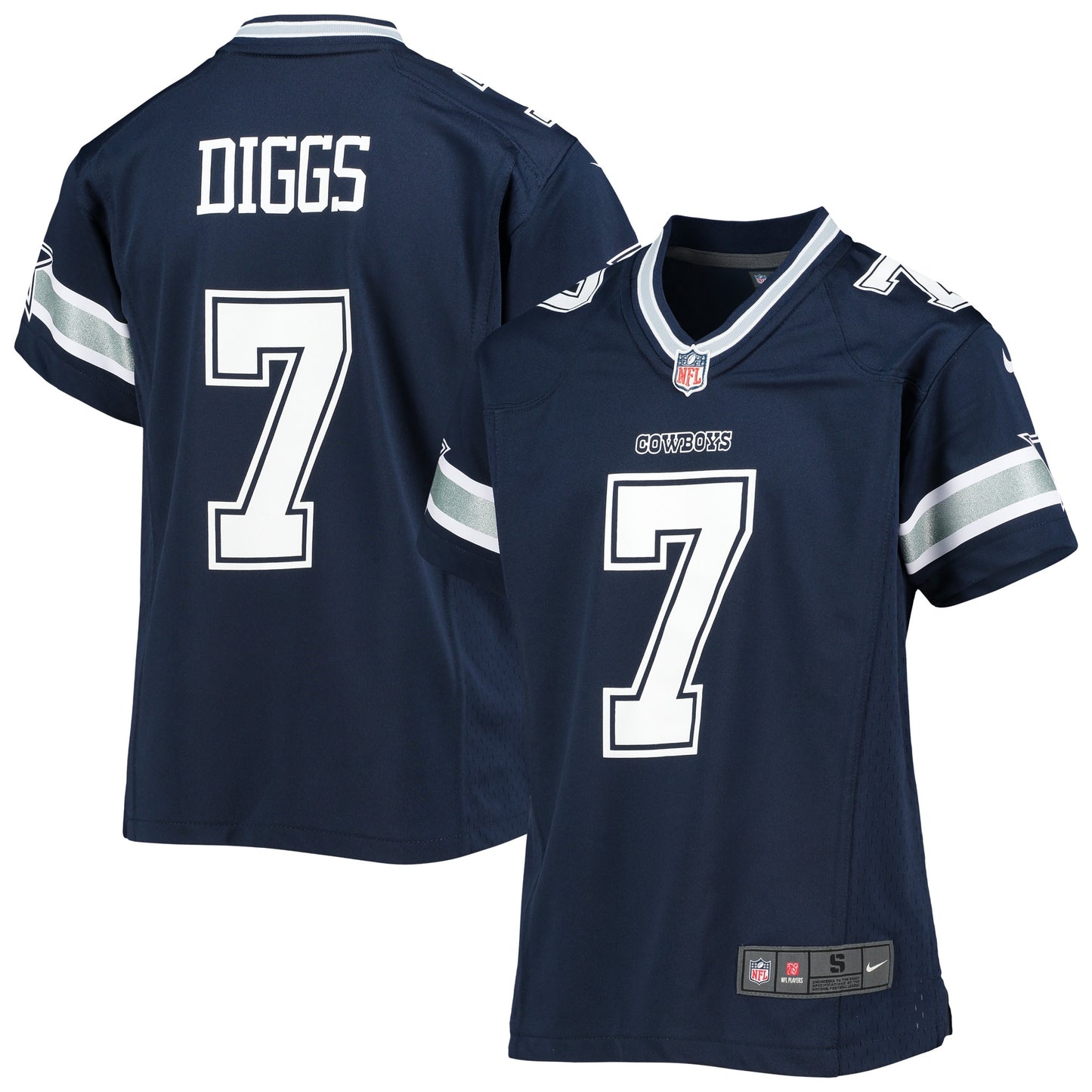 Trevon Diggs Dallas Cowboys Nike Youth Game Jersey - Navy