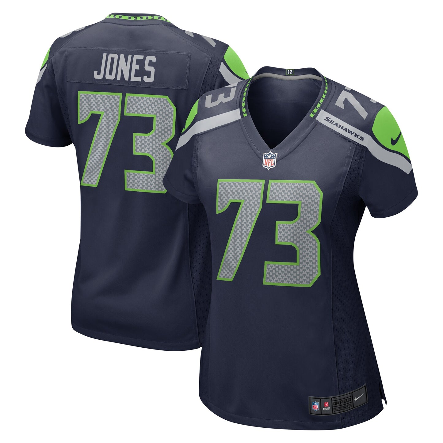 Jamarco Jones Seattle Seahawks Nike Women's Game Jersey - College Navy