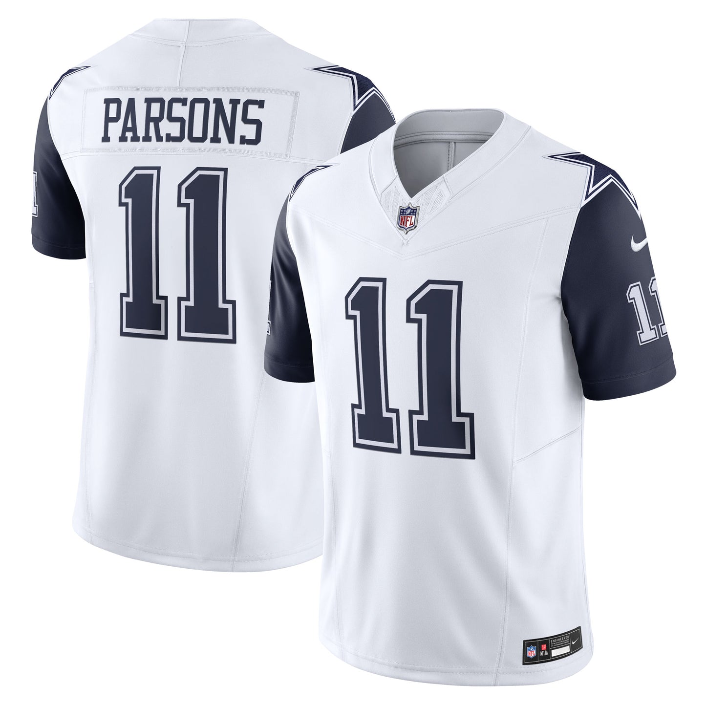 Micah Parsons Dallas Cowboys Nike Vapor F.U.S.E. Limited Jersey - White